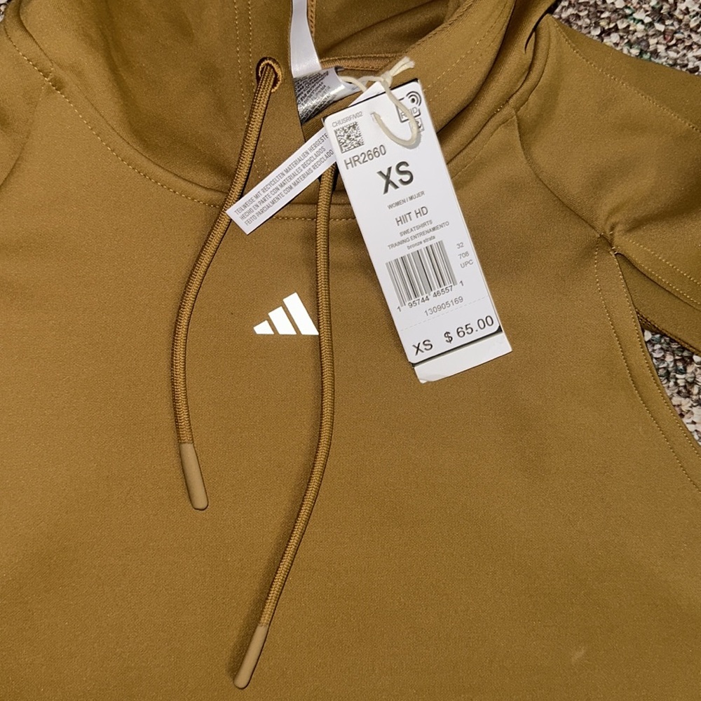 Nike HIIT AEROREADY CROP TRAINING HOODIE NWT size XS - Picture 3 of 3
